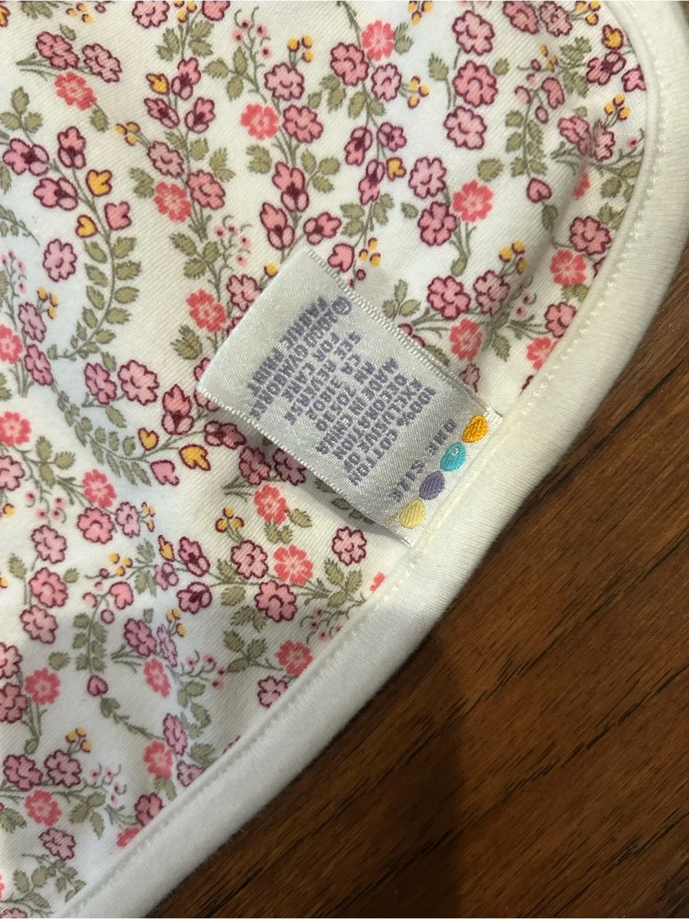 New Baby Vintage Gymboree Azalea Floral Blanket Year 2000